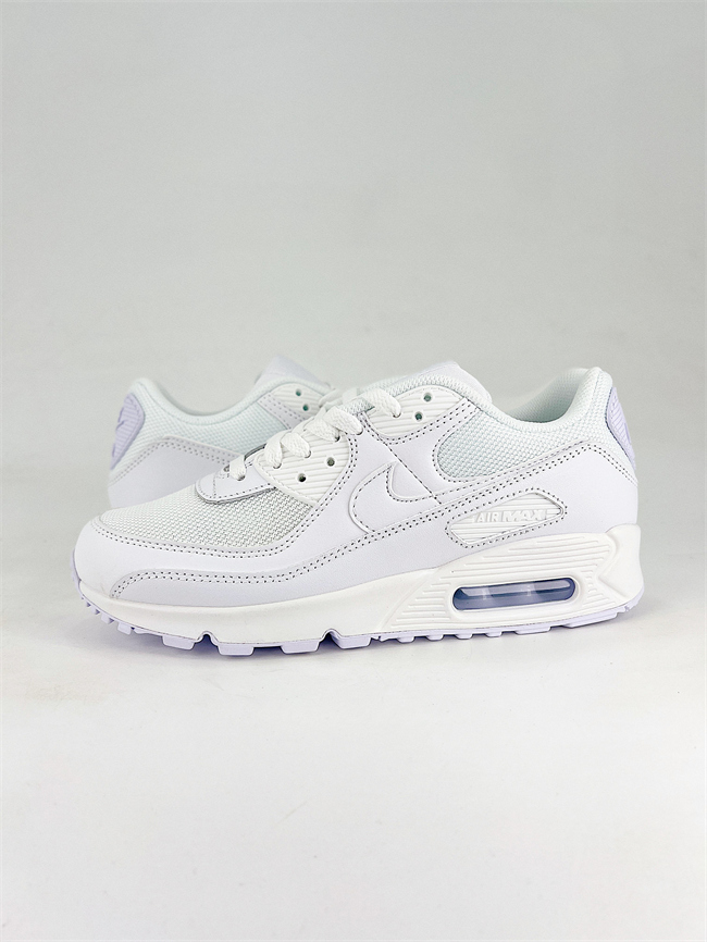 Men's Running weapon Air Max 90 White Shoes 0141